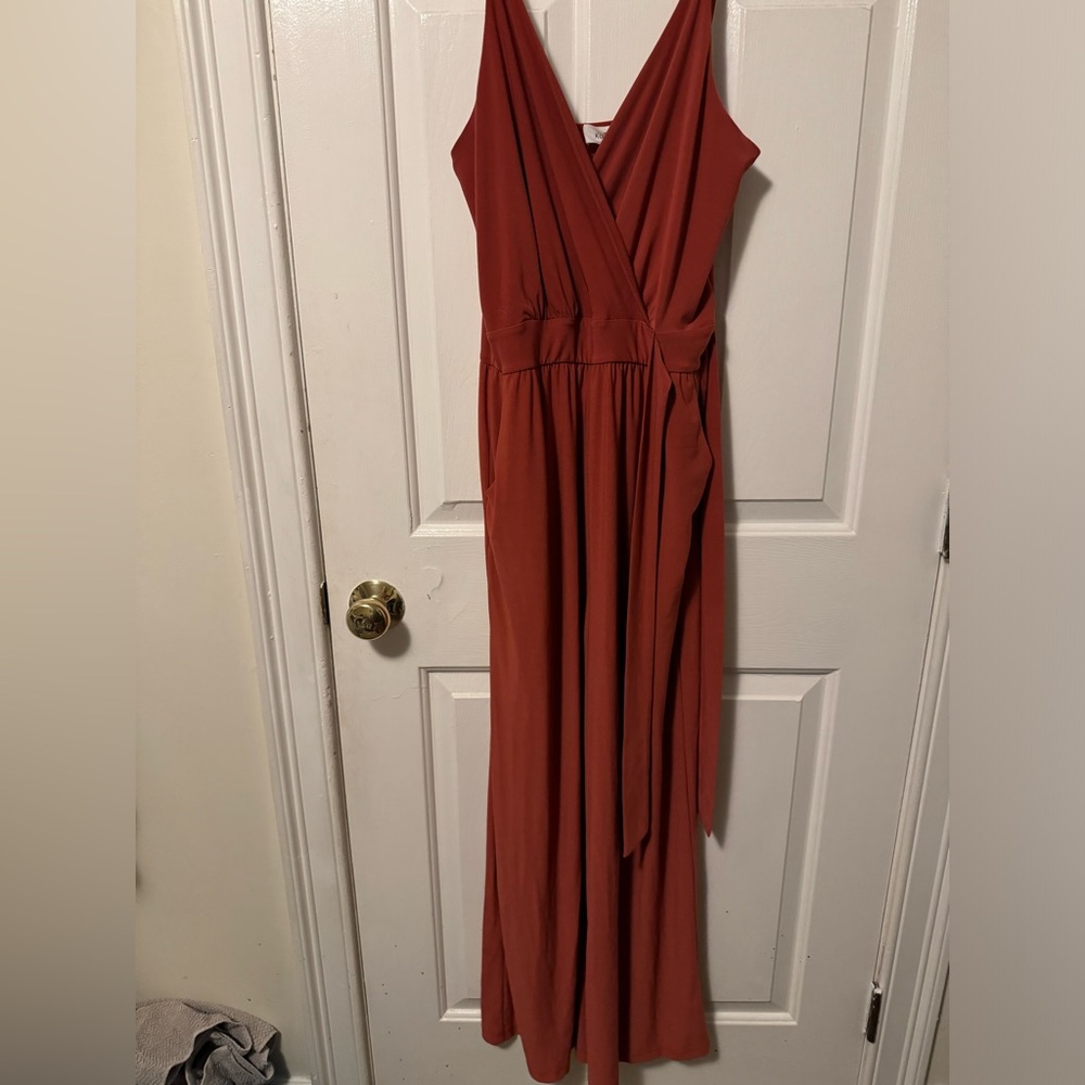 NWT Burnt Orange Jumpsuit